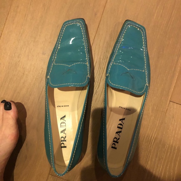 Prada 38.5 Patent Leather Loafers - Picture 3 of 11